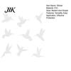 Bird Safe Window Decal 9 Sheets Strike Prevention Decals UV-Reflective Static Cling Guard Sticker Stickers for Glass Collision Deterrent Wild