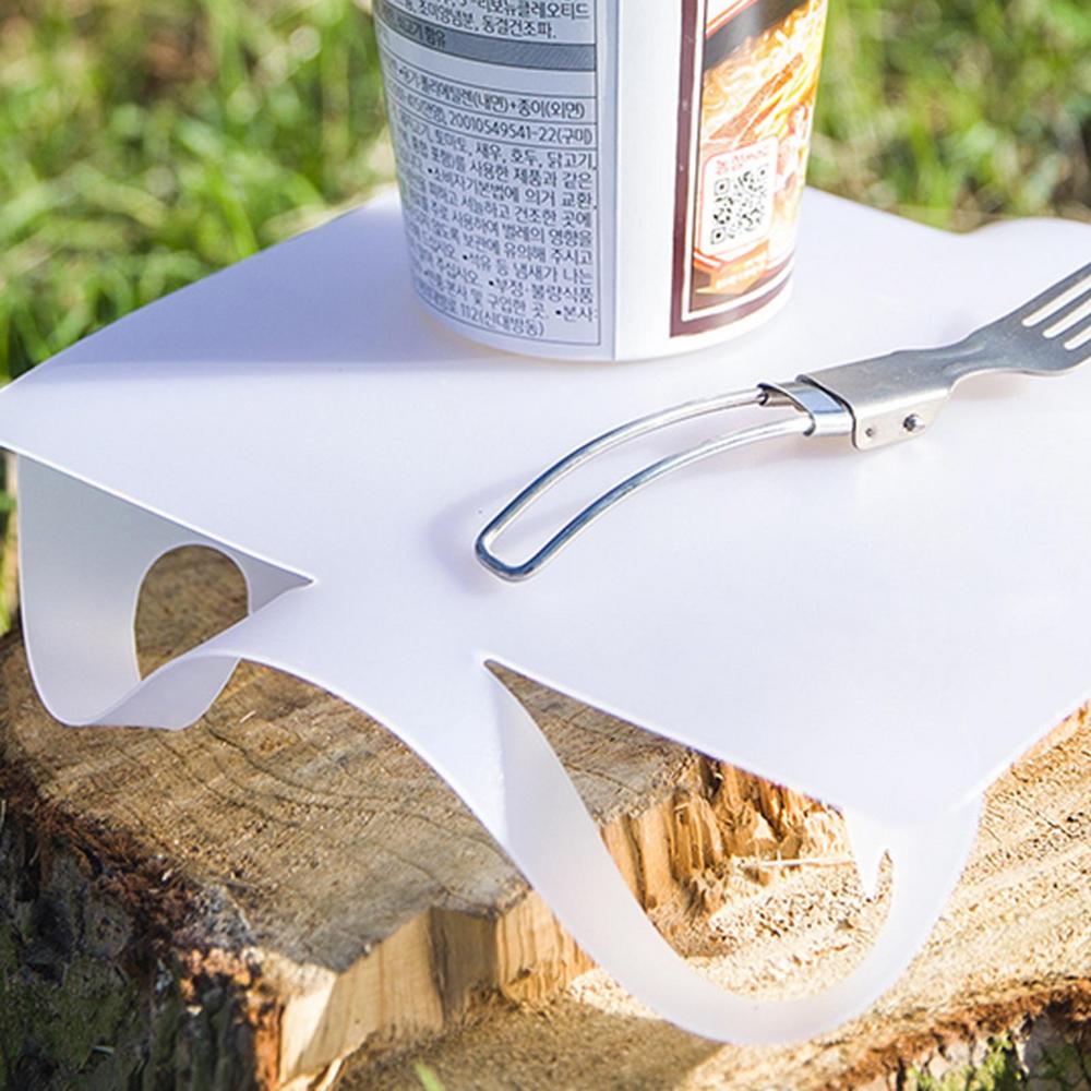 Small Folding Table Portable Lightweight Folding Table Lightweight Space-Saving Desk Tray For Balcony Patio Garden Outdoor