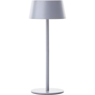 Outdoor Table Lamp - BRILLIANT - PICCO - LED and Solar - Metal and Plastic - 5 W - Frosted Grey