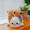Capibara Plush Toy Flip Cat Capybara Doll Pillow Transforms into Capybara Cat Doll Doll Gift