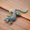 SKEDS Classic Women Men Vintage Crystal Lizard Badges Brooch Fashion Baroque Boutique Shining Pin For Ladies's Clothing Coat