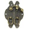 Style Jewelry Box Hook Decorate Brass Household Hardware Clasp Lock Furniture  Lock Hasps Buckle