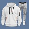 2026 New Spring and Autumn Sweater Sports Suit Men's Zipper Hoodie Casual Pants Suit Two-piece Men's Clothing