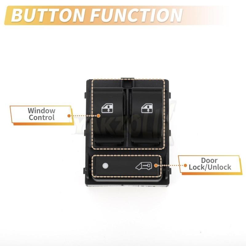 Power Window Switch Triple Button For Fiat Ducato Doblo Citroen Relay Jumper Peugeot Boxer 2006 - 2014 735421419 735487419