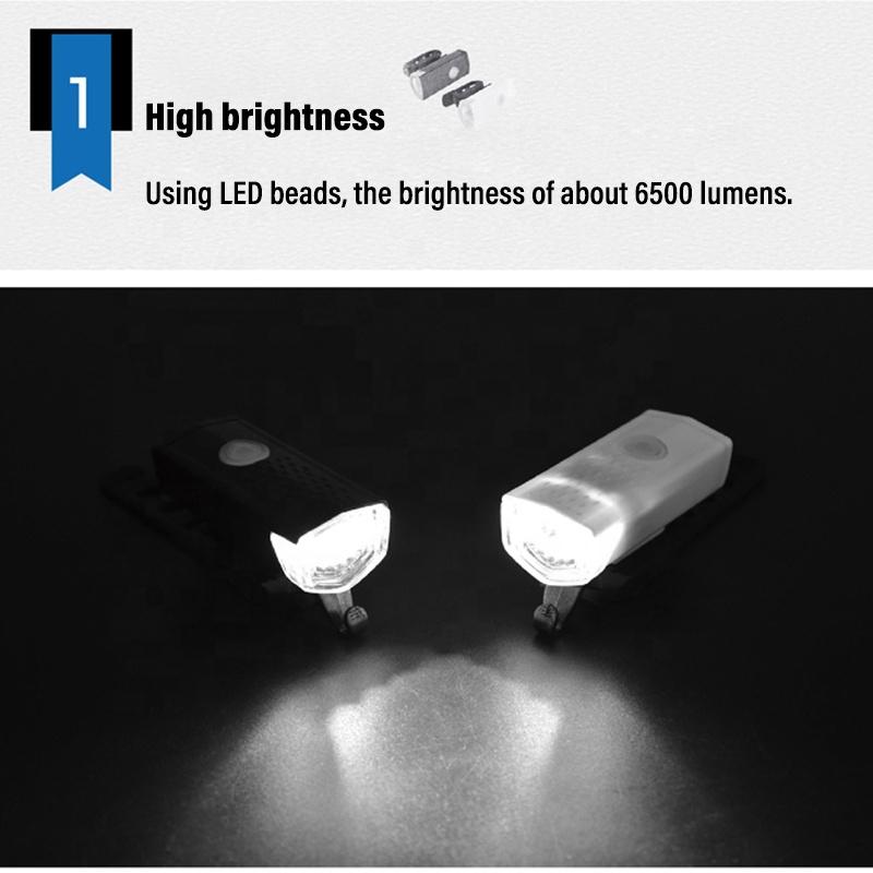 Accesorios Necessary USB Rechargeable LED Light For Bicycle Outdoor Cycling Front Light Bike
