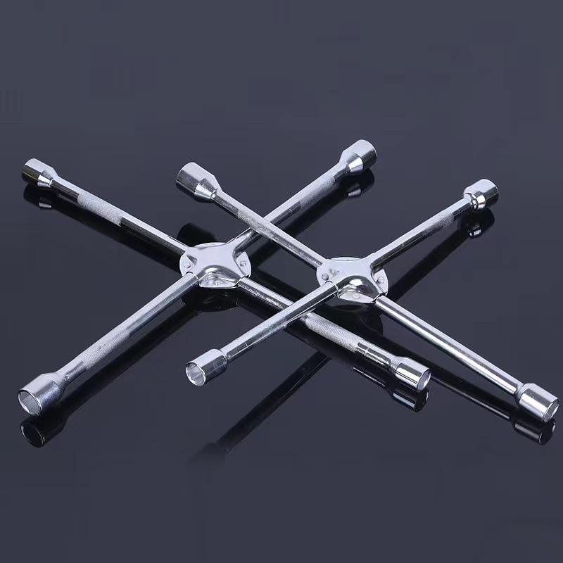 4-Way Car Tire Wrench - Extended Labor-Saving Disassembly Tool