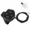 Waterproof Headlight Button Switches Replacement Electric Scooter Turn Signal Switches for ZT3/G3/F3 Scooter Accessories