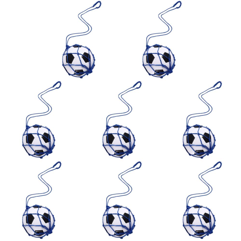 Football Kick Trainer Soccer Ball Net Kicker Fits Ball Size 3 4 5 Football Kick Throw Solo Practice Training Aid