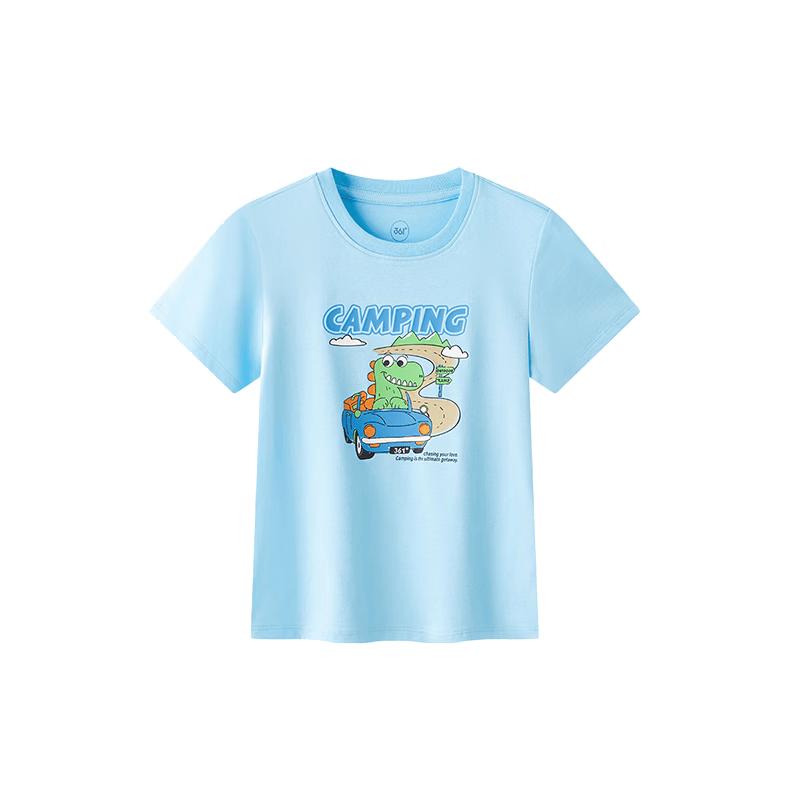 361° Kids' Summer Dinosaur Print Short Sleeve T-Shirt