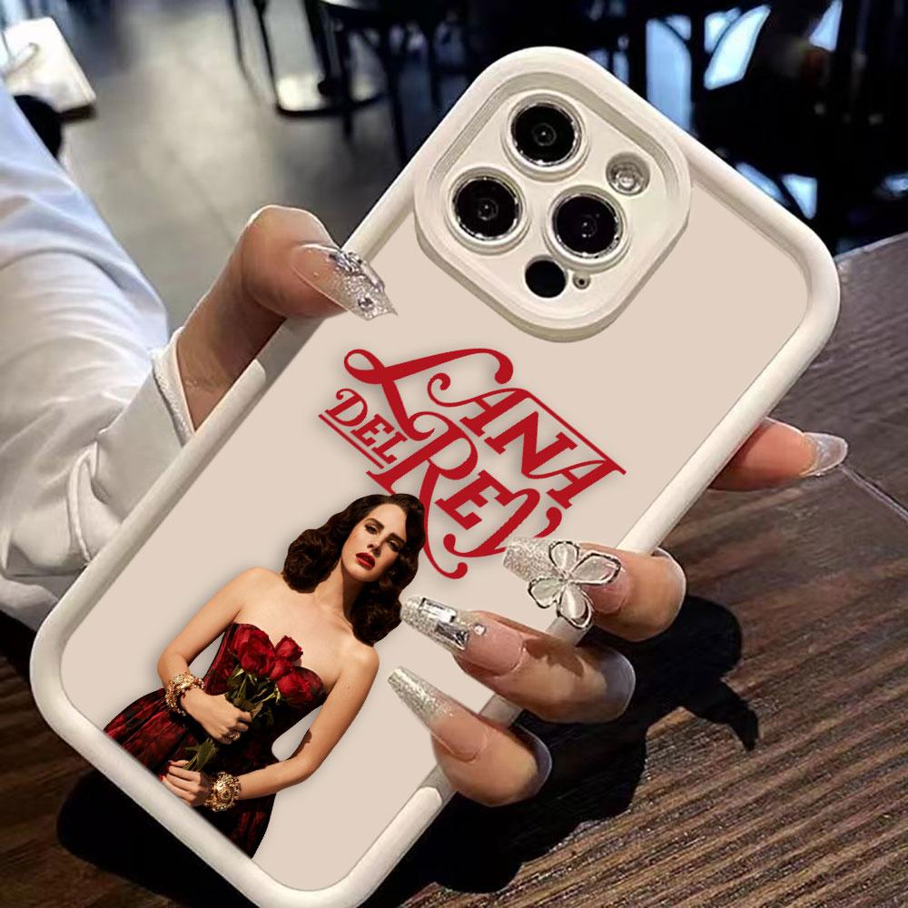 Singer L-Lana Del Rey Phone Case For VIVO V60 V21 V23E V25 V27 V27E V29 V29E V30 V30E V40 V50 X80 X90 X100 X200 Shell Case Cover