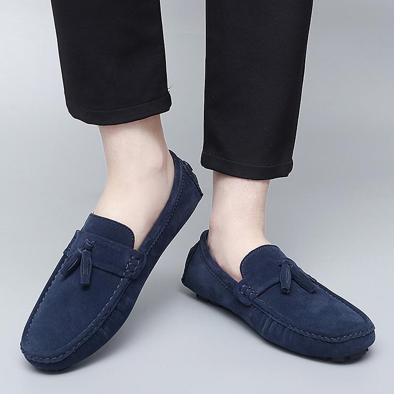 Women Comfort Flats Men’s Moccasins Loafer Driving Shoes Casual Slip On Unisex Plus Size Suede Shoes Red Black Green Blue Shoes