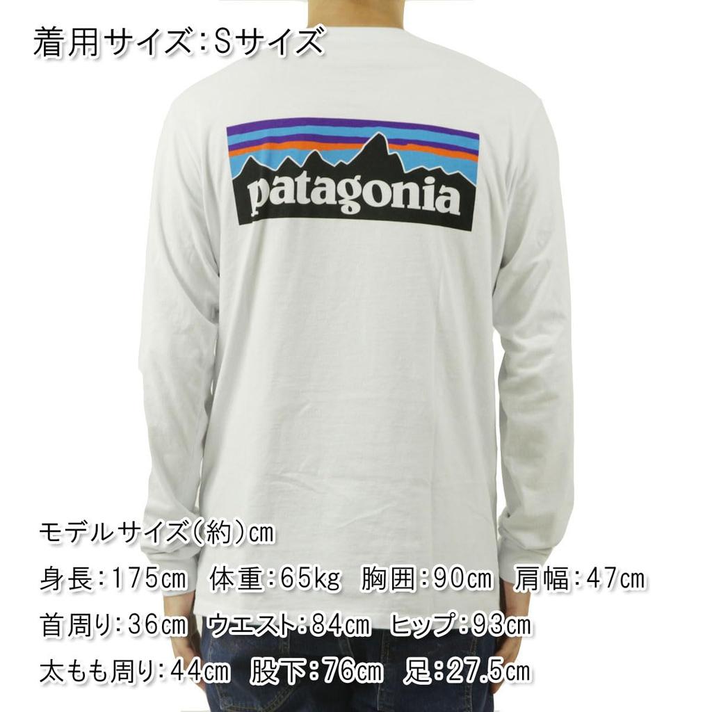 Patagonia Men's P-6 Logo Responsibili-Tee (US-XL, White) (Parallel Import)