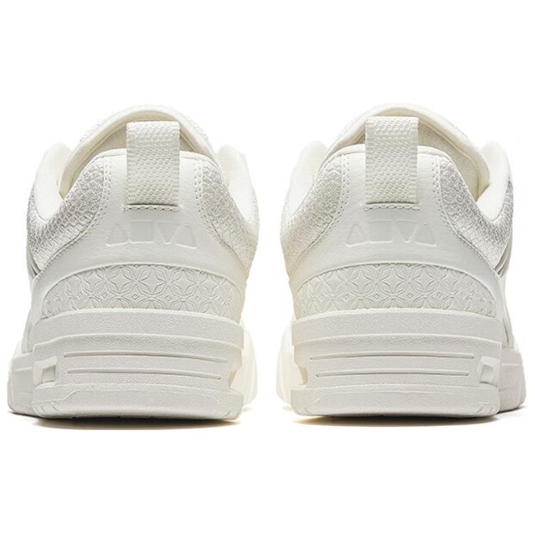 Anta Aojie Comfortable Versatile Non-Slip Shock Absorbing Low-Top Sneakers Men Sneakers Ivory-White 112518040-1