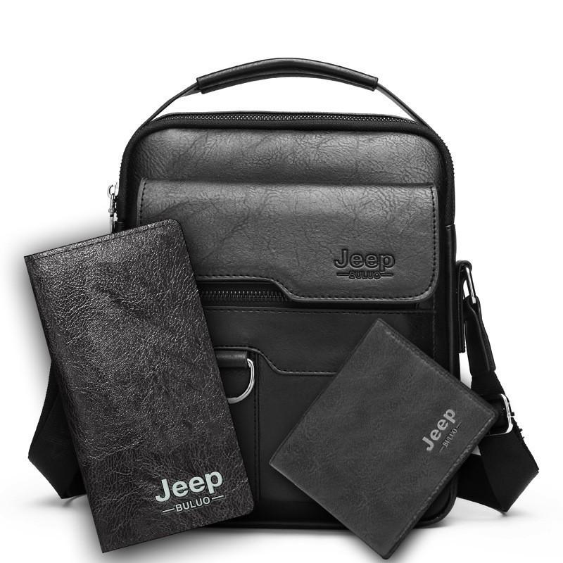 Shoulder Bag Men's Bag Retro Men's Bag Official Messenger Bag Large Capacity New Casual Bag Trendy Handbag