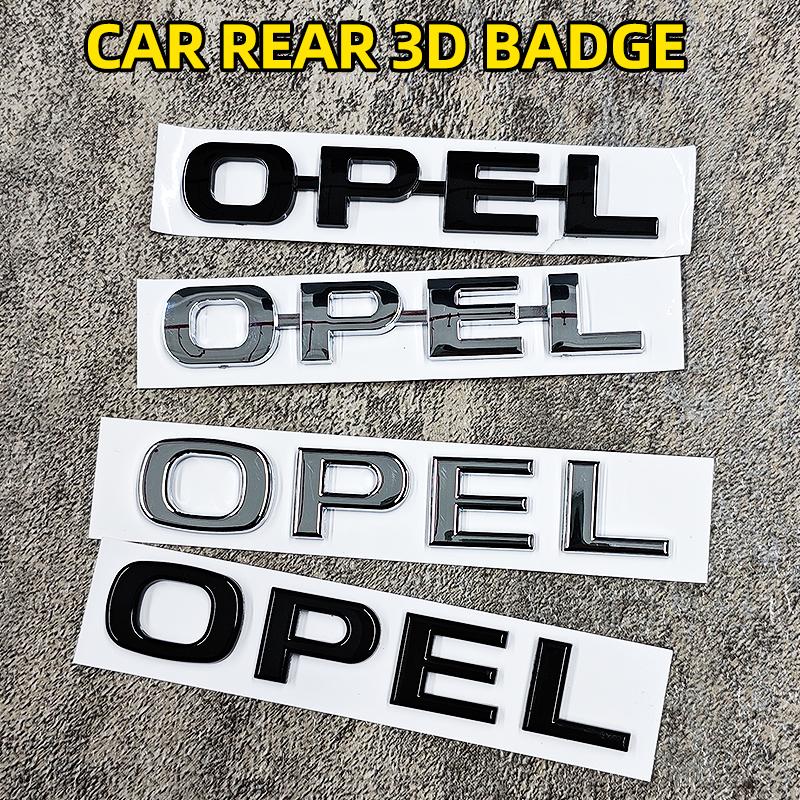 Lettere 3D ABS Emblema Distintivo Posteriore per Bagagliaio Auto Accessori Per Opel Insignia Astra J F Antara Meriva Zafira H G Corsa Vectra OPC