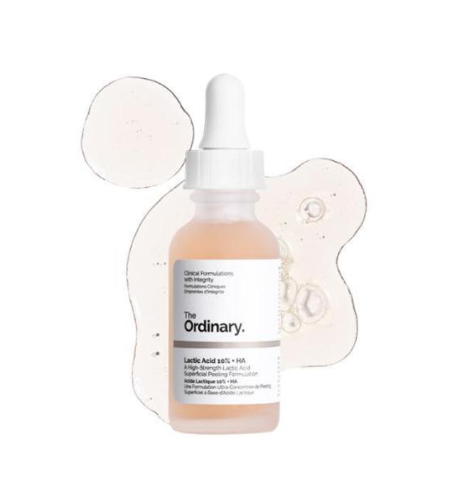 The Ordinary Lactic Acid 10% + HA – Exfoliating & Brightening Serum 30ml