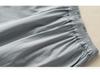 Women's Summer Cotton Linen Embroidered Harem Pants with Artistic Lace Stitching – Casual Nine-Point Bloomers