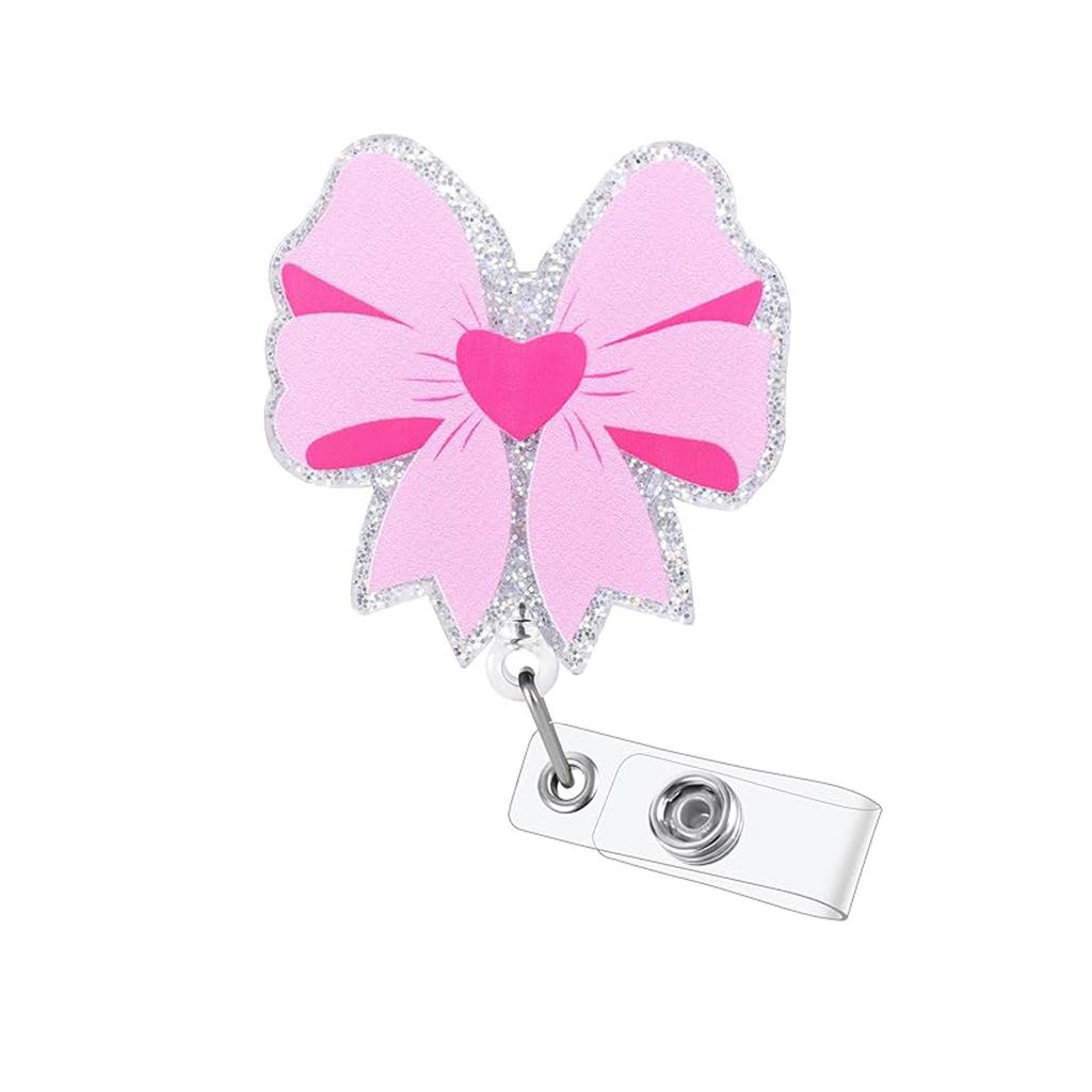 Unisex ID Name Cards Holders Retractable Badge Reel Cartoon Hospital Medical Icons Lovely Nurse Doctor Clip Brooches Keychains