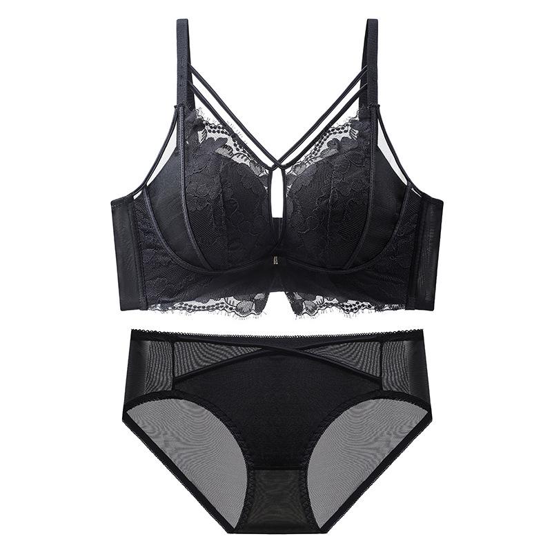 Japanese Style Hollow Lace Bra: Sexy, Supportive, Lift, No Underwire