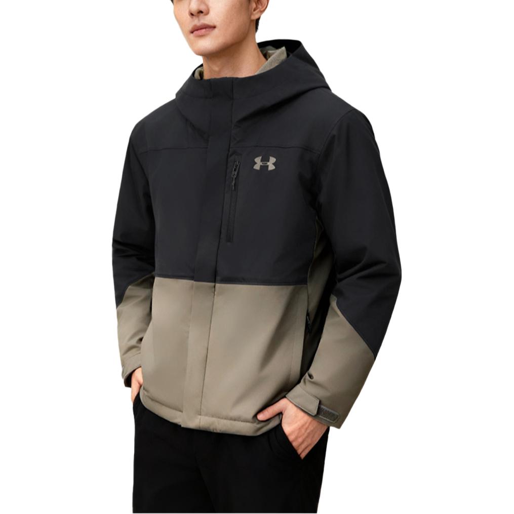 Under Armour Hooded Zip Windbreaker Three-In-One Long Sleeve Jacket Men Jackets 6001213-200