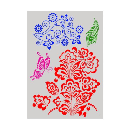 DIY Craft Flower Stencil Wall Painting Scrapbook Stamping Album Emboss Card Tool