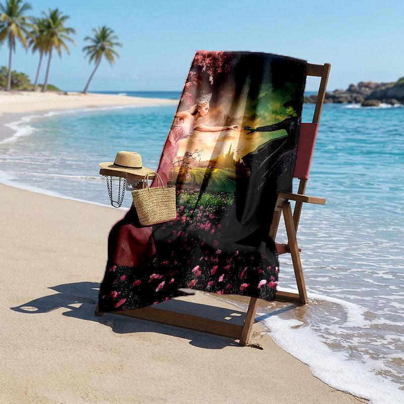 Fashion Beach Towel: Ideal for Summer Adventures Soft, Absorbent and Quick Drying Suitable for Swimming and Bathing