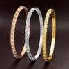 European & American Fashion Titanium Steel Couple Bracelet - Starry Design, Colorfast Stainless Steel Jewelry