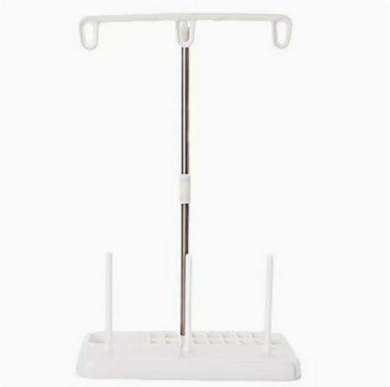 Detachable 3-Thread Stand Electric Sewing Machine with Universal Thread Spool Holder