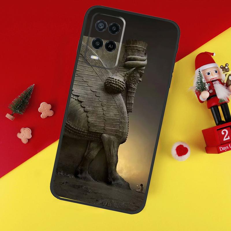 

Lamassu Assyrian Mesopotamian Case For Oppo A5 A6 Pro A15 A57 A17 A54 A74 A94 A76 A16 A96 A40 A60 A80 A18 A38 A58 A78 A98 OPPO A54 5G