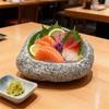 Kreative Japanische Steinschale Keramik Tafelgeschirr Restaurant Sashimi Sushi Teller Grill Shop Teller Obstsalat Dessertschale