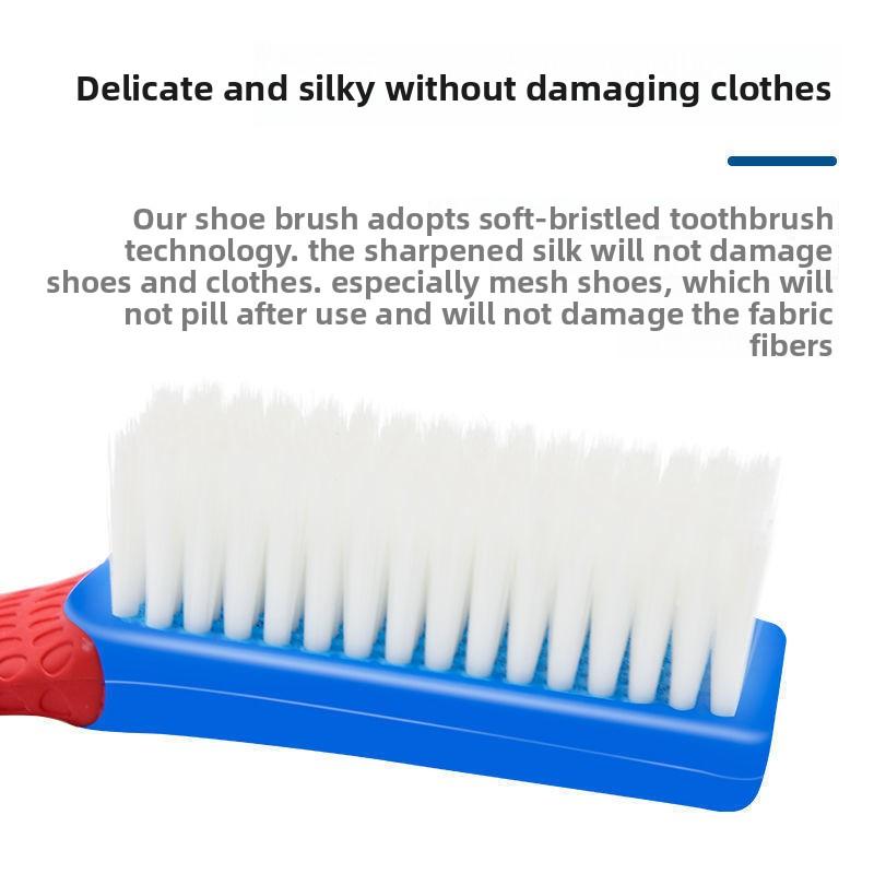 Nano Soft and Hard Bristle Shoe Cleaning Brush for Household Use