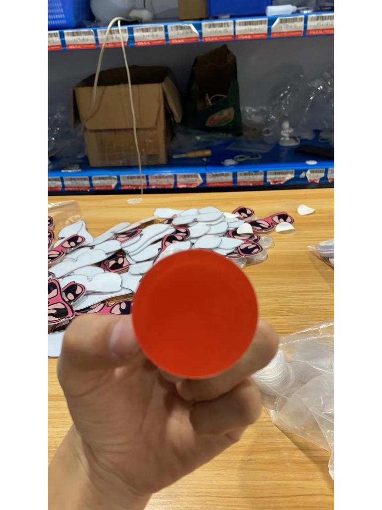 Acrylic Phone Airbag Holder & Ring Stand Cushion