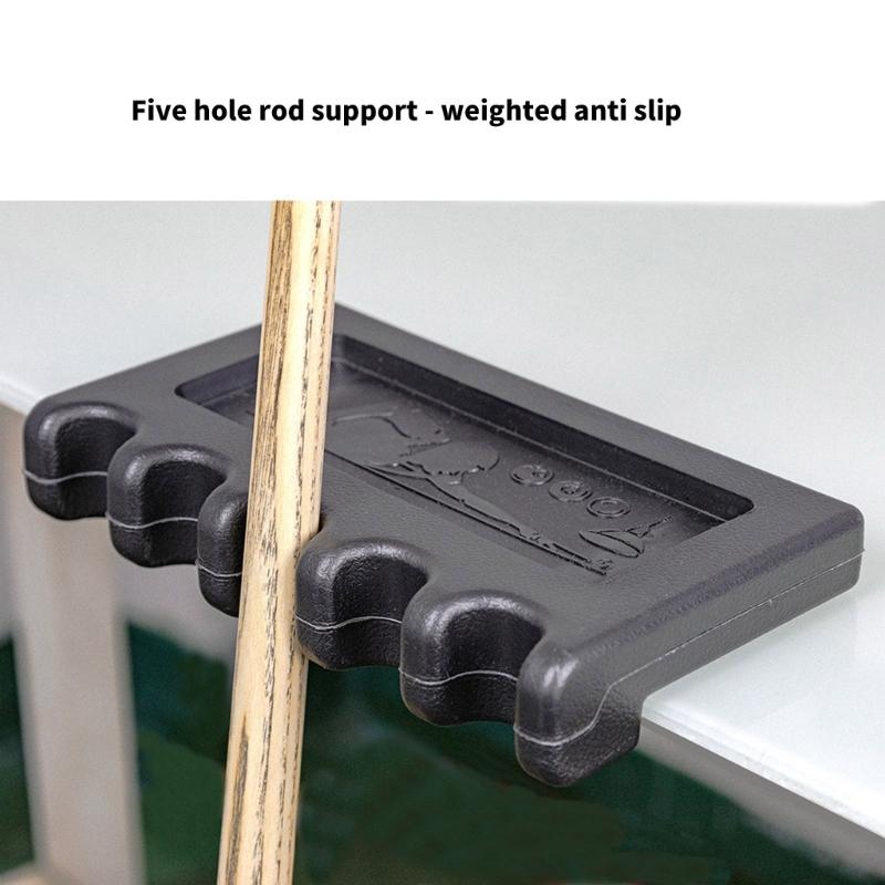 Pool Cue Rest Holder Nonslip Against Table Cue Stick Claw Rack Billiard Stick Rack for Tabletop Sports Game Room