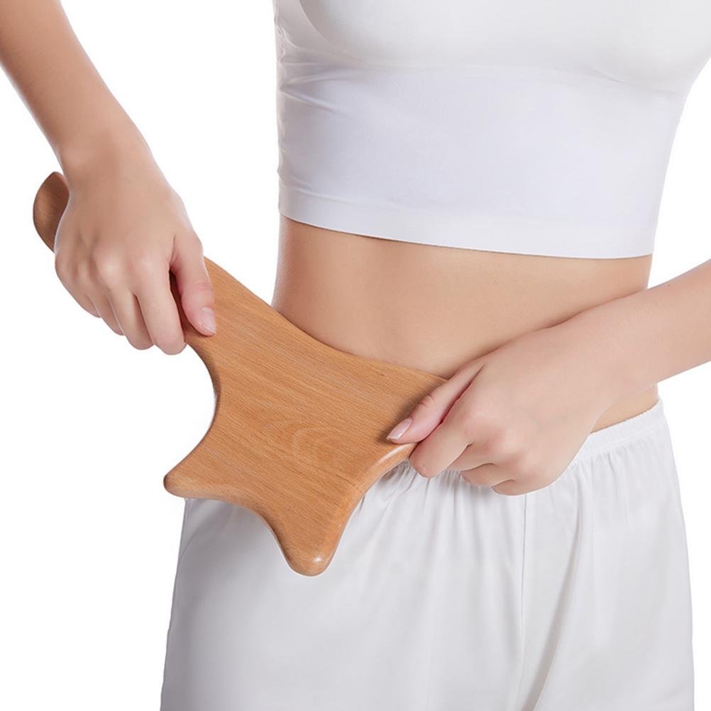 Wooden Gua Sha Scraping Massage Tool Portable Gua Sha Board Massager Fascia Acupuncture Point