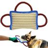 Safe Biting Pad for Tough Linen Tug Toy for Ideal for Tug of War Puppy Training top sale
