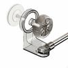 Suction Disc Rail Drill Towel Holder Adjustable Length Bathroom Fitting for Homeowners, Students,