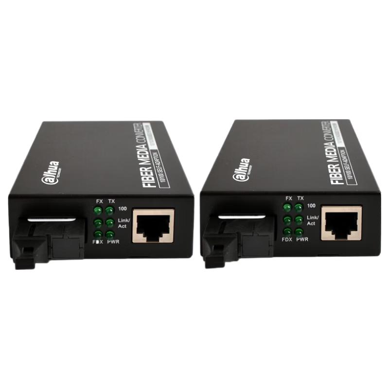 Dahua Gigabit Industrial Fiber Optic Transceiver