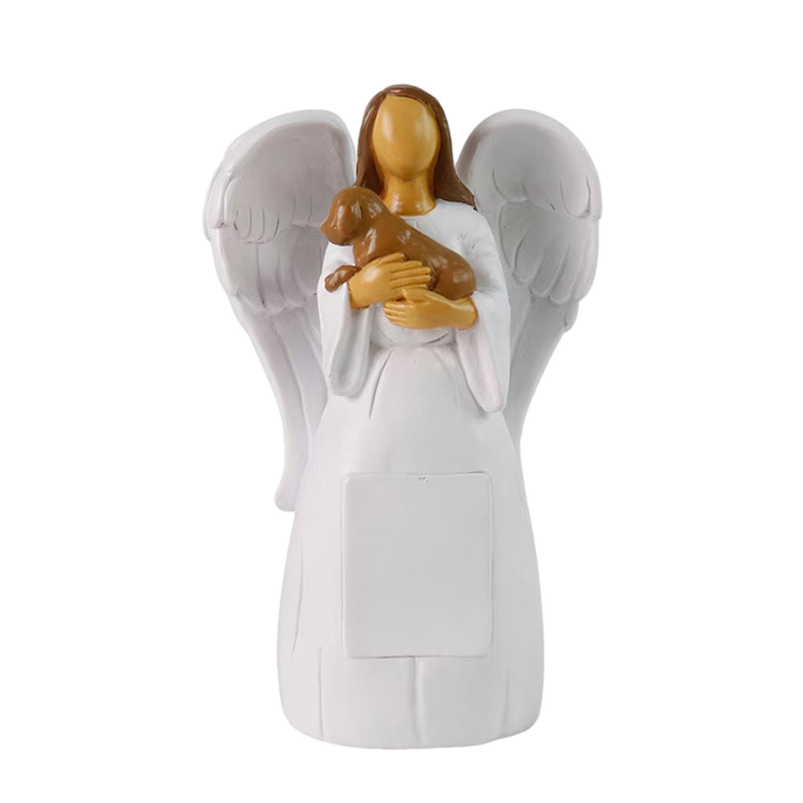 

Dog Figurines,Pet Memorial Sympathy Gifts For Loss Of Gogs,Indoor Memorial Ornament, Dog Gifts For Women One Size белый