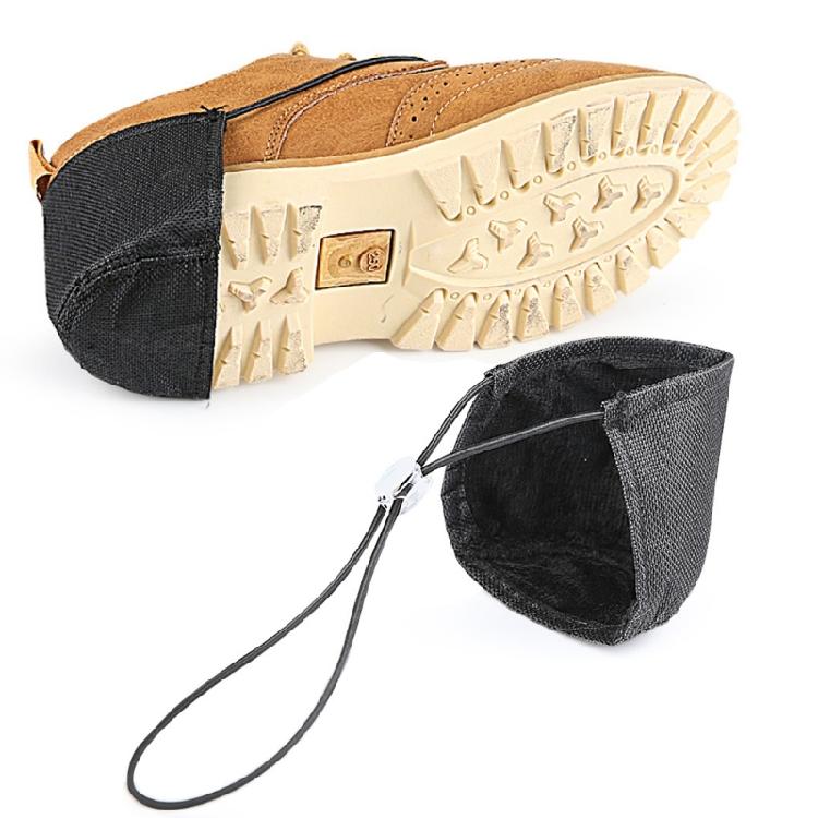 Breathable Dustproof Shoe Heel Cover with Elastic Strap Light Weight Shoe Heel Protector for Daily Driving Hiking