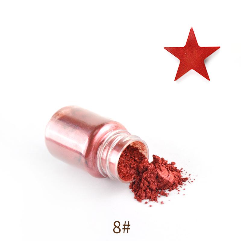 Mermaid Ji Iridescent Mica Powder: DIY Crystal Clay, Pearlescent Epoxy Resin, Glitter Pigment.