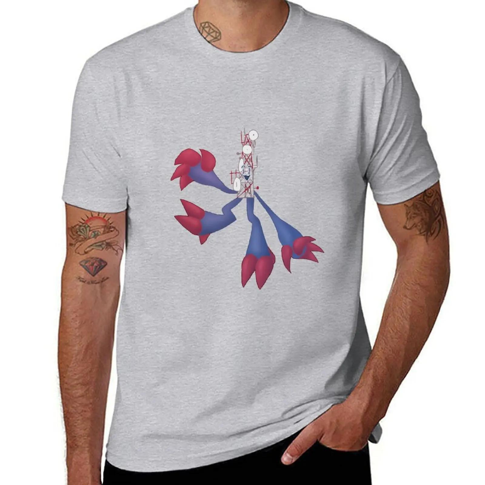 

Radio Tower OC TShirt korean fashion plus sizes quick drying blanks Mens t shirts S