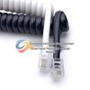 Curly Telephone Handset Extension Cord for BBK Microphone and Landline