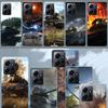 World Of Tanks Game Phone Case For Redmi Note 14 15 Pro 5G 13 12 Pro Plus 11 11T 11E 11S 10 Pro 10S 9 9S Cover Cell Clear TPU Ca