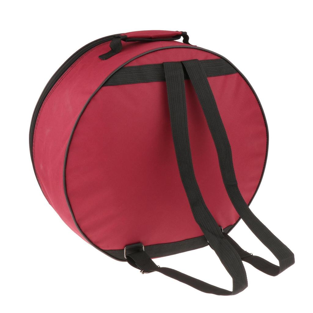 Koffer mit Trommel Schulterrucksack Aufbewahrung Snare Taschen Tasche Tasche Außengurt
