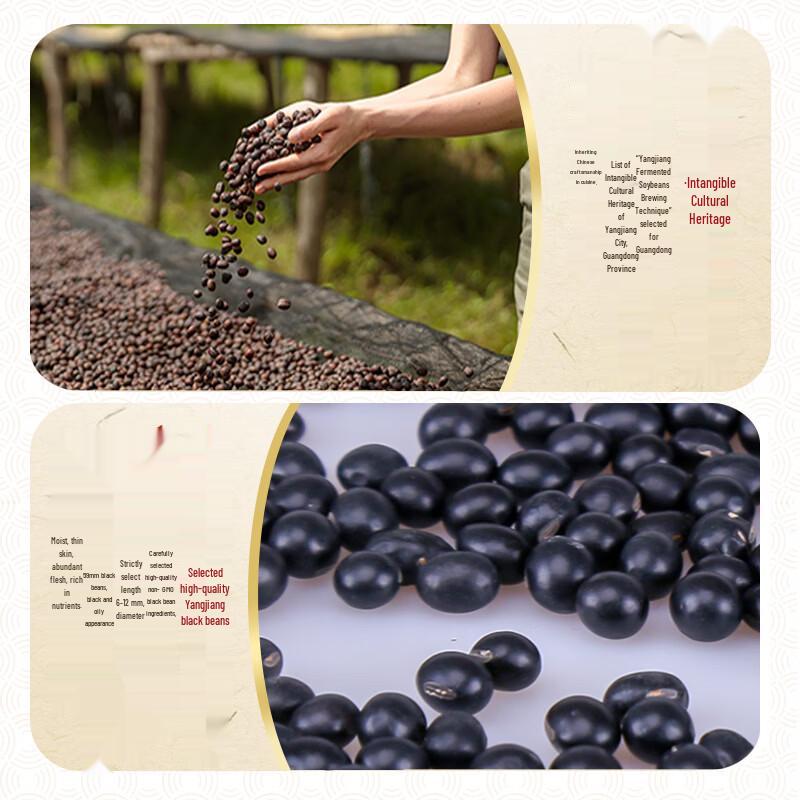 Zhujiang Bridge Yangjiang Ginger Douchi 300g