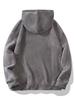 Autumn Winter Large Size Hooded Men's Casual Personality Fashion Sweater Coral Velvet Sweater Men's Comfortable Fit Skin-friendly Breathable Tops