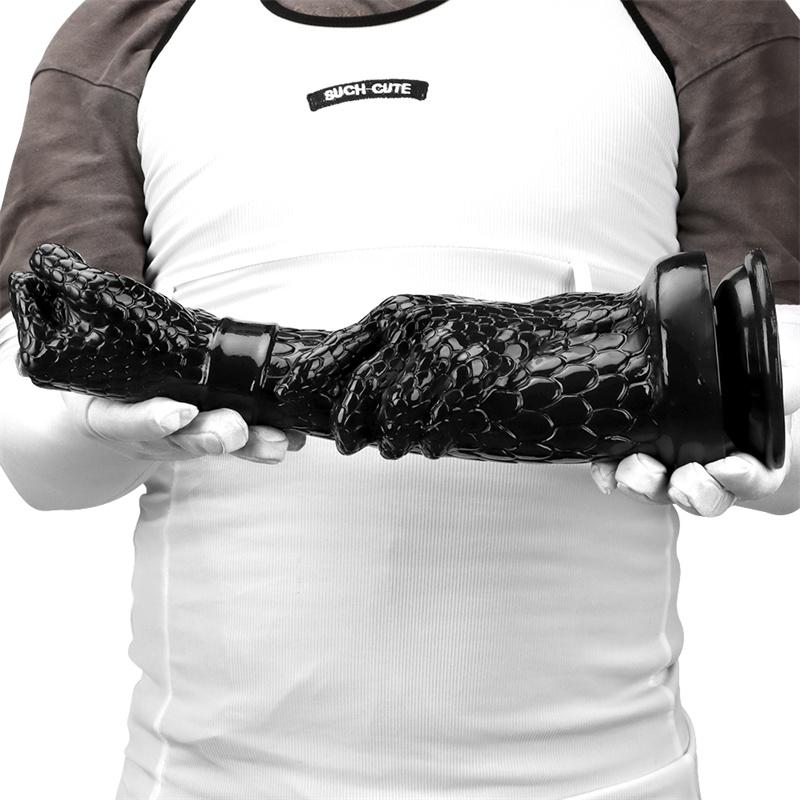 Knyttneve Overdimensjonert Fake Arm Hardcore Onani Knyttneve Butt Plug Kvinnelig Bakgård Ass Voksenprodukter