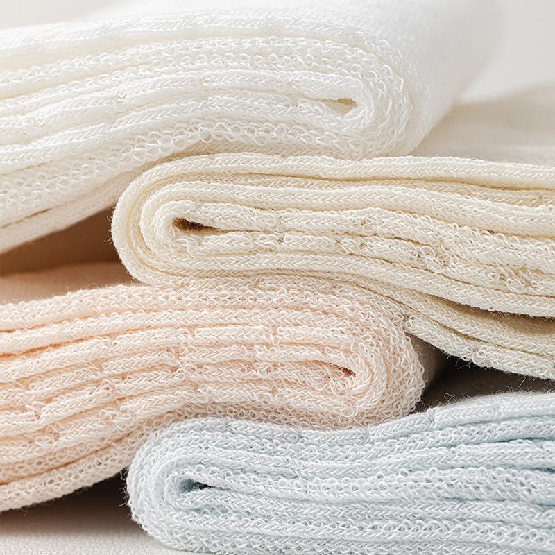 Einfarbige Wadensocken für Damen, Sommerdünn, Hohlmaschen-Langsocken, Süße Spitzen-Ballett-Stil Frotteesocken, Nahtlose Socken