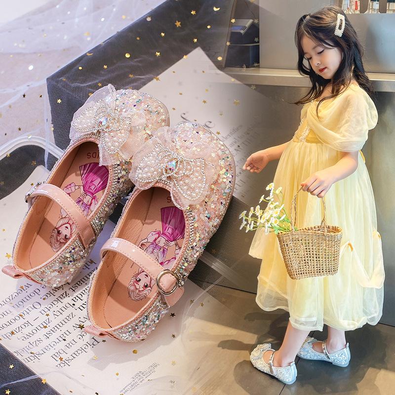 New Style Girls Anti-slip Dance Shoes 21 розовый
