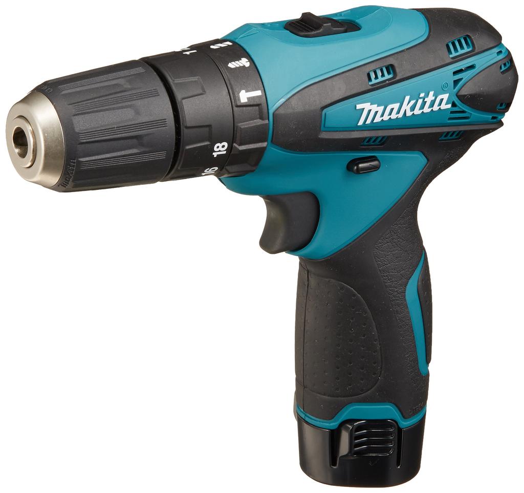 Makita Rechargeable Vibration Driver Drill with 2 HP330DWX 10.8V 1.3Ah